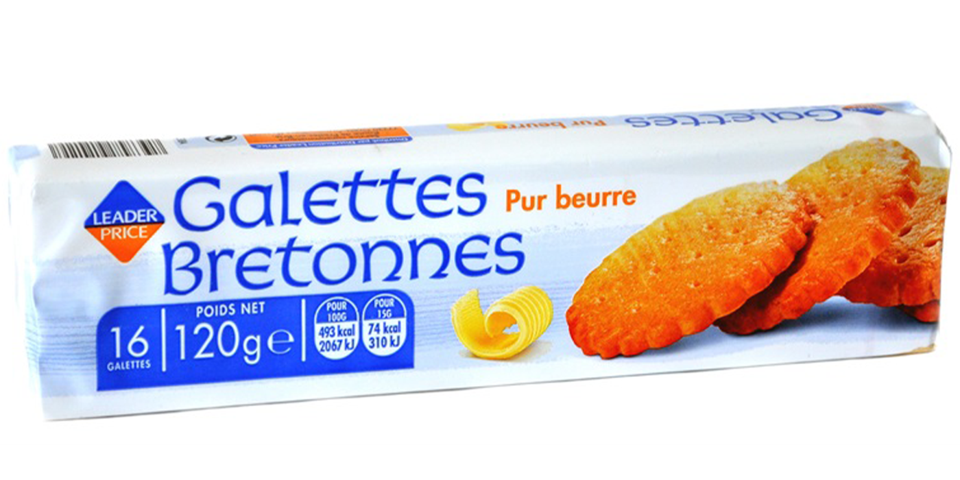 Crêpes dentelles Leader Price - 120g